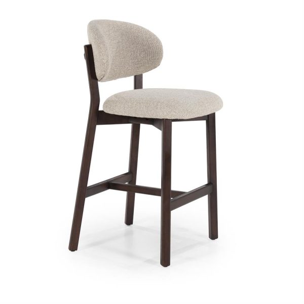 Barstoel Mikky bruin - taupe Moon Eleonora - Afbeelding 10