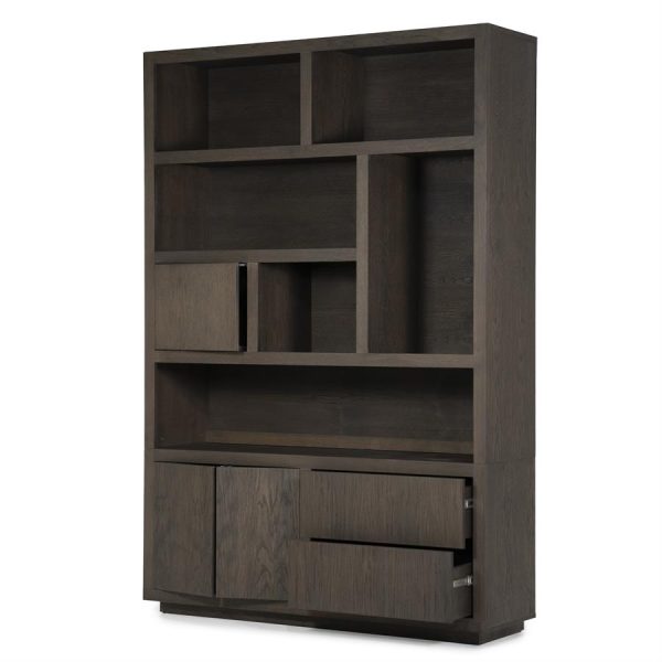 Kabinet Helsinki 150x220 cm - bruin Eleonora - Afbeelding 3