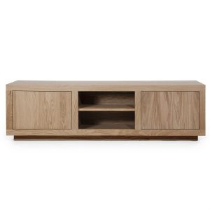 TV meubel Helsinki 160 cm - lichtbruin Eleonora