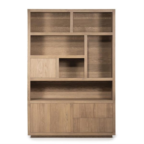 Kabinet Helsinki 150x220 cm - lichtbruin Eleonora
