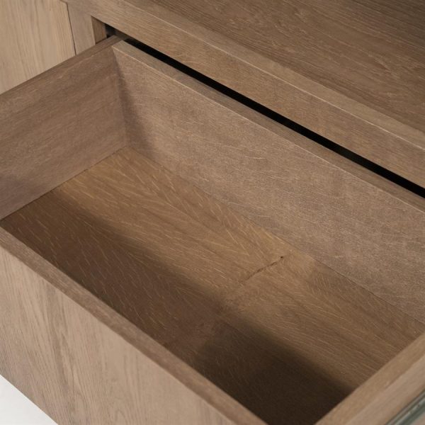 Kabinet Helsinki 150x220 cm - lichtbruin Eleonora - Afbeelding 9