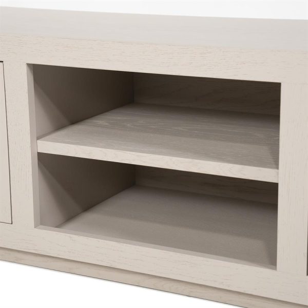 TV meubel Helsinki 160 cm - taupe Eleonora - Afbeelding 5