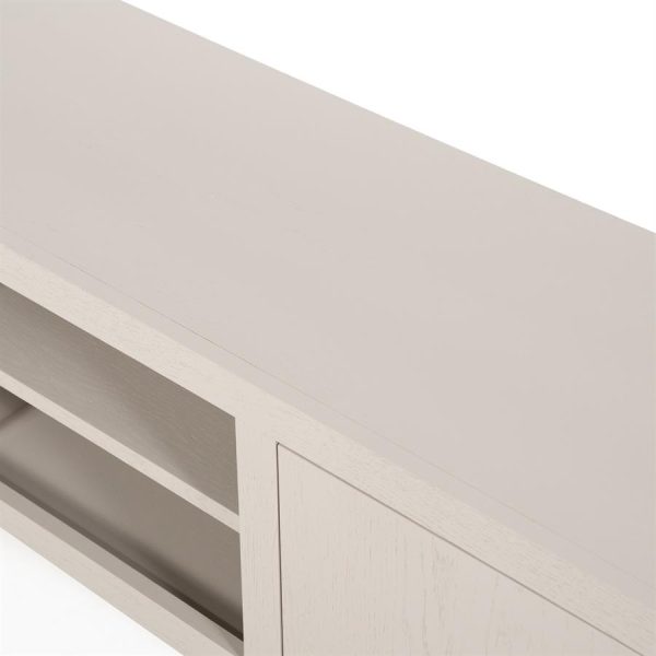 TV meubel Helsinki 160 cm - taupe Eleonora - Afbeelding 8