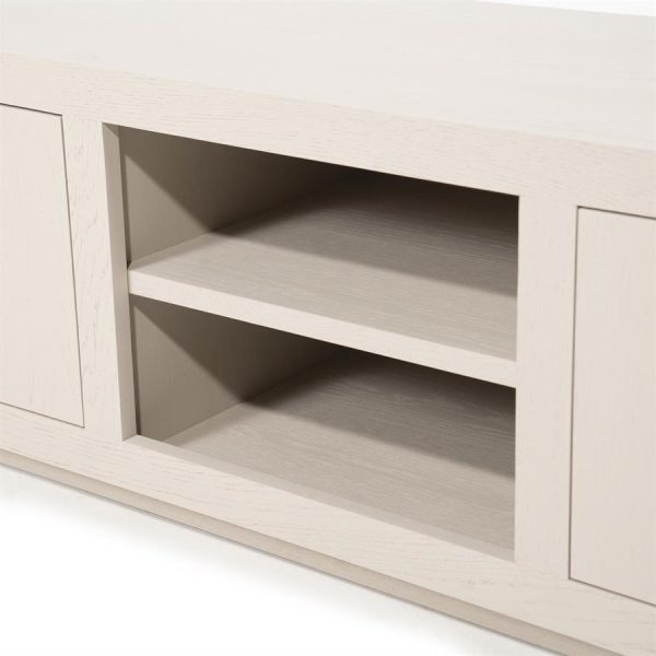 TV meubel Helsinki 200 cm - taupe Eleonora - Afbeelding 5