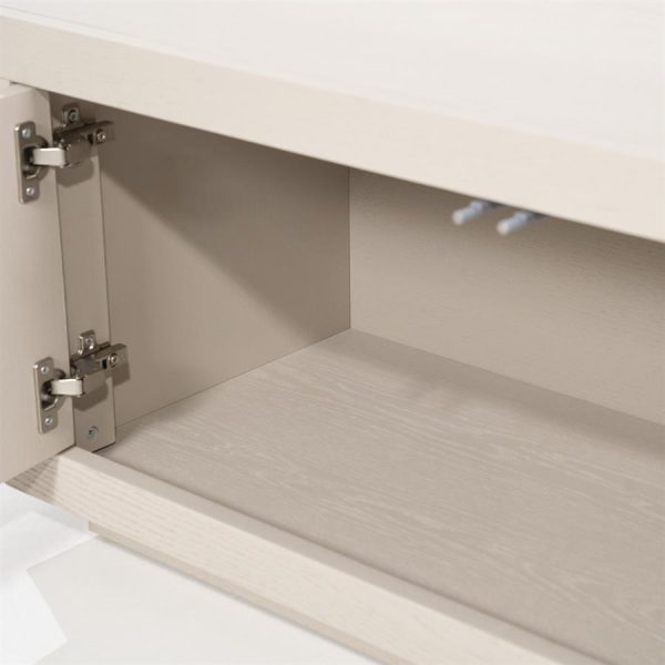 TV meubel Helsinki 200 cm - taupe Eleonora - Afbeelding 9