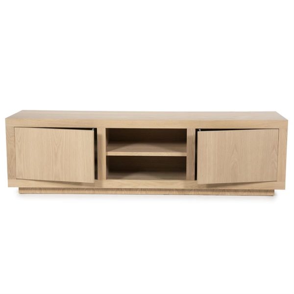 TV meubel Helsinki 160 cm - naturel Eleonora - Afbeelding 2