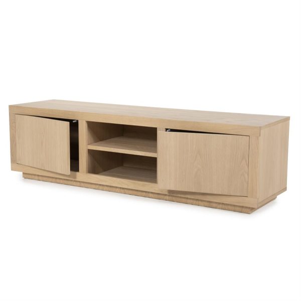 TV meubel Helsinki 160 cm - naturel Eleonora - Afbeelding 3