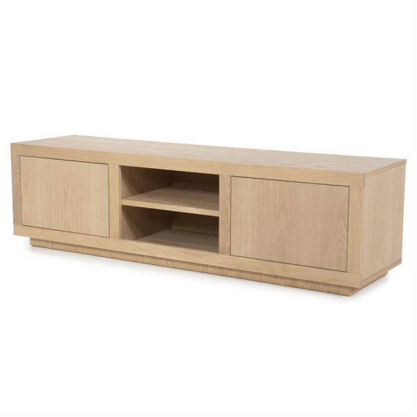 TV meubel Helsinki 160 cm - naturel Eleonora - Afbeelding 4