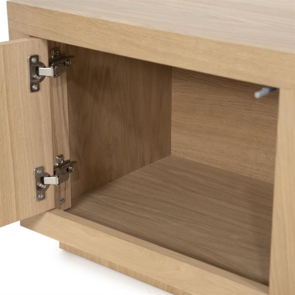 TV meubel Helsinki 160 cm - naturel Eleonora - Afbeelding 6