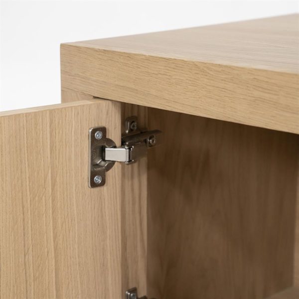 TV meubel Helsinki 160 cm - naturel Eleonora - Afbeelding 7
