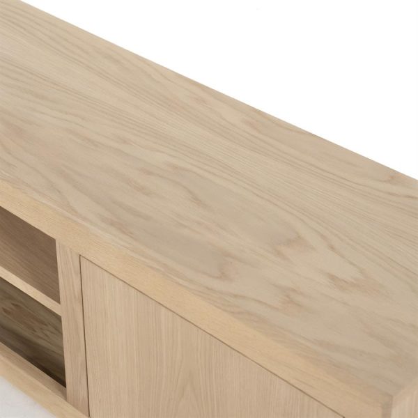 TV meubel Helsinki 160 cm - naturel Eleonora - Afbeelding 8