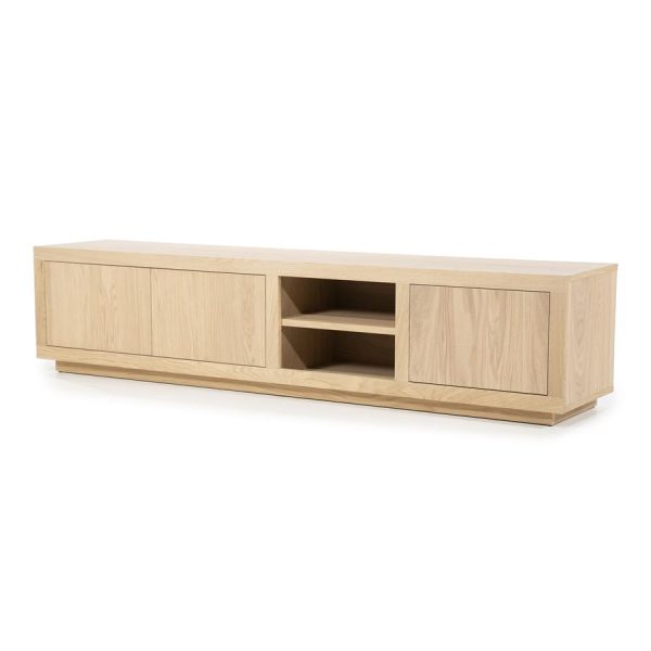 TV meubel Helsinki 200 cm - naturel Eleonora - Afbeelding 3