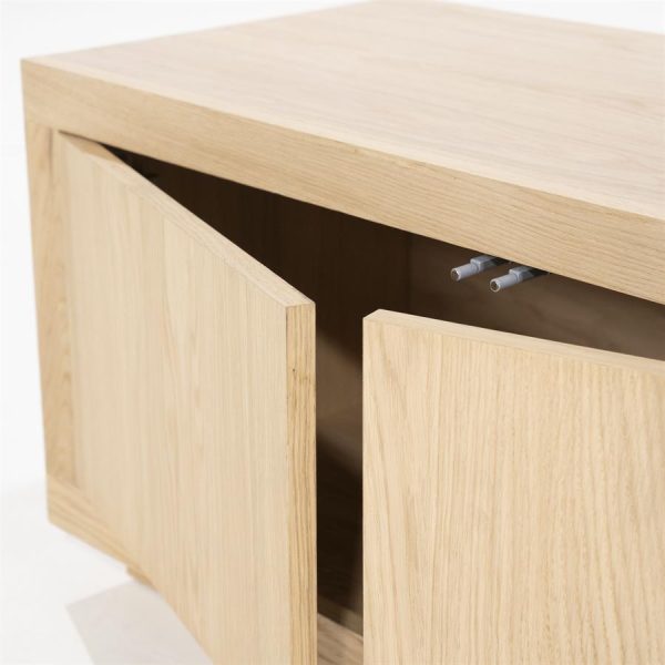 TV meubel Helsinki 200 cm - naturel Eleonora - Afbeelding 6