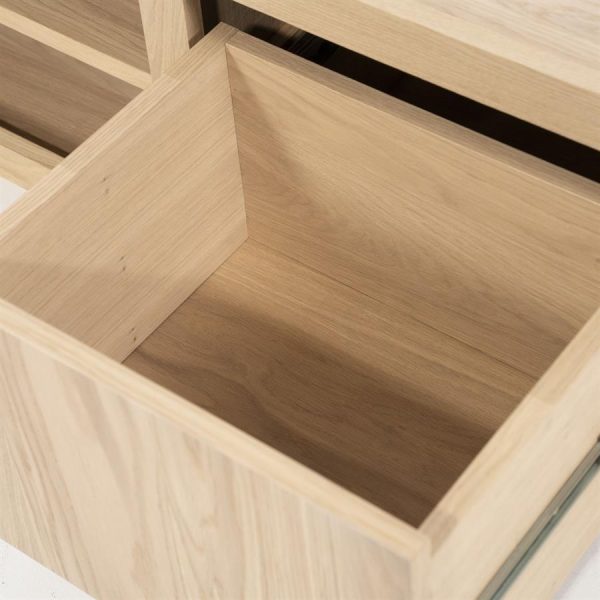 TV meubel Helsinki 200 cm - naturel Eleonora - Afbeelding 7
