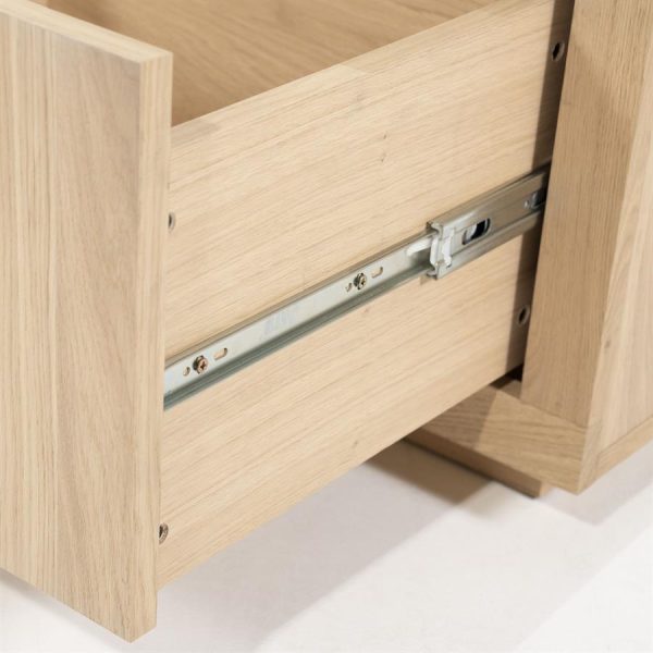 TV meubel Helsinki 200 cm - naturel Eleonora - Afbeelding 8