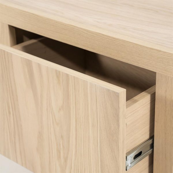TV meubel Helsinki 200 cm - naturel Eleonora - Afbeelding 9