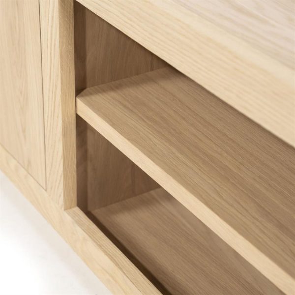 TV meubel Helsinki 200 cm - naturel Eleonora - Afbeelding 10