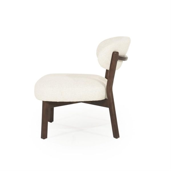 Fauteuil Mikky bruin - beige Moon Eleonora - Afbeelding 4