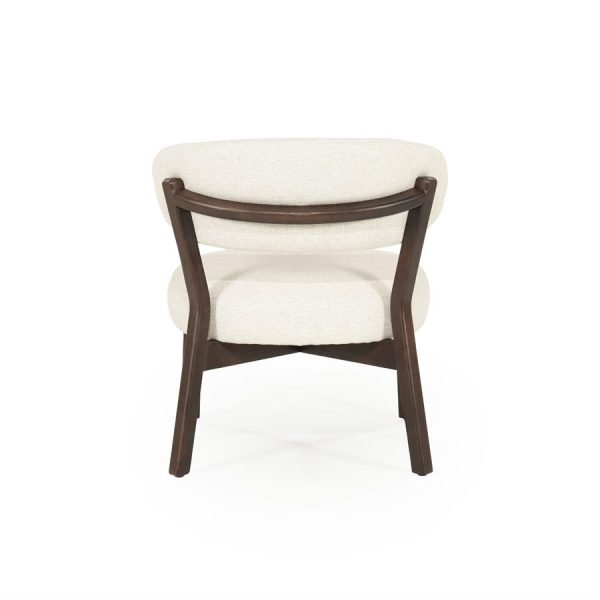 Fauteuil Mikky bruin - beige Moon Eleonora - Afbeelding 7