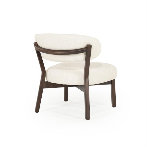 Fauteuil Mikky bruin - beige Moon Eleonora - Afbeelding 8