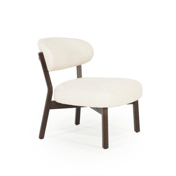Fauteuil Mikky bruin - beige Moon Eleonora - Afbeelding 11