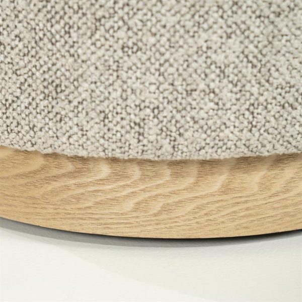 Poef Avah small - taupe Mantz Eleonora - Afbeelding 3
