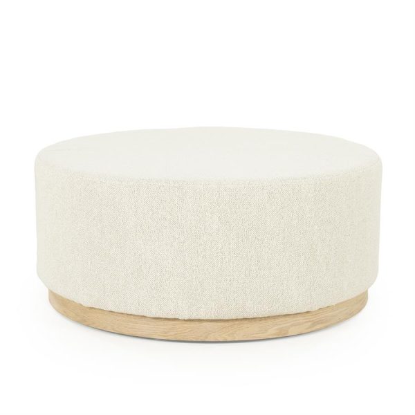Poef Avah large - beige Mantz Eleonora