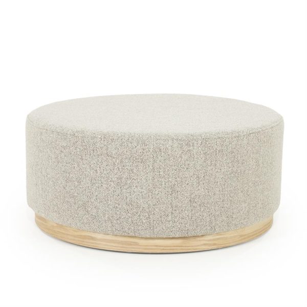 Poef Avah large - taupe Mantz Eleonora