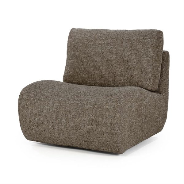 Fauteuil Lucia - bruin Donna Eleonora