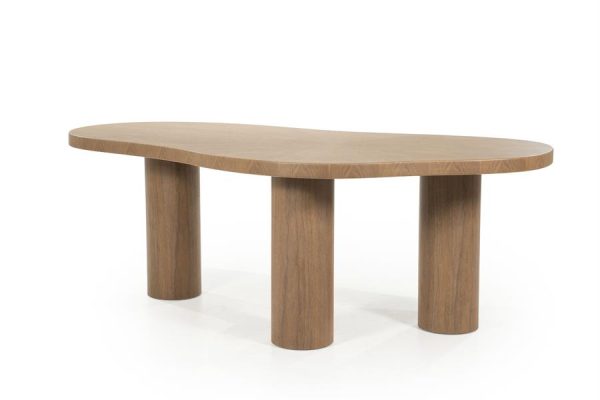 Eettafel Bobbie - lichtbruin Eleonora - Afbeelding 5