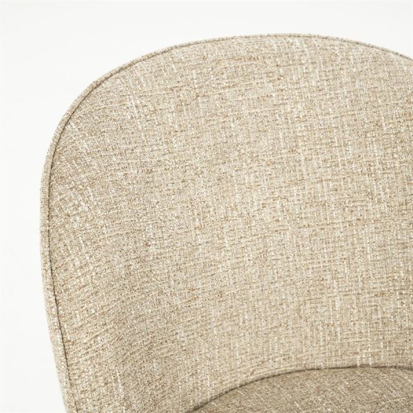 Stoel Molly - taupe Donna Eleonora - Afbeelding 13