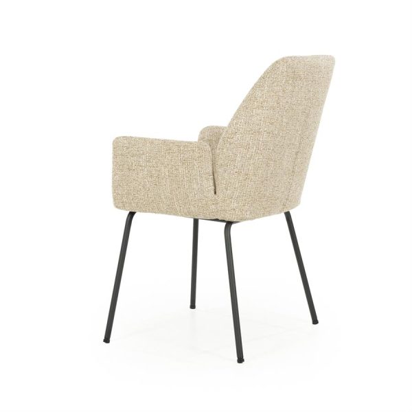 Stoel Indy - taupe Donna Eleonora - Afbeelding 4