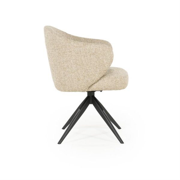 Stoel Connor - taupe Donna Eleonora - Afbeelding 9