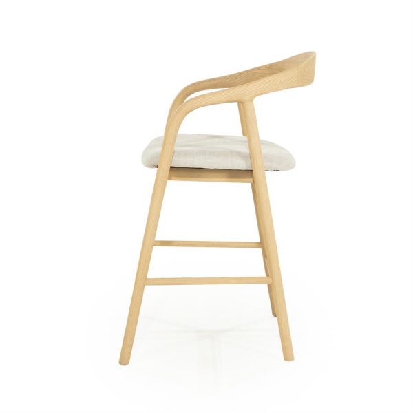 Barstoel Rayven - naturel Eleonora - Afbeelding 4