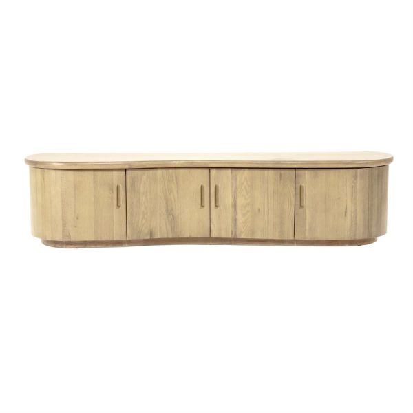 TV meubel Josh 180 cm - naturel Eleonora