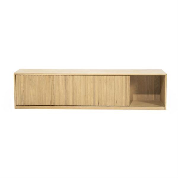 TV meubel Milo 180 cm - naturel Eleonora - Afbeelding 6