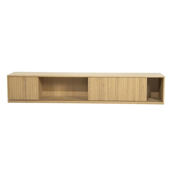 TV meubel Milo 240 cm - naturel Eleonora