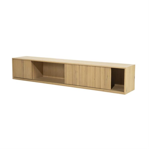TV meubel Milo 240 cm - naturel Eleonora - Afbeelding 2