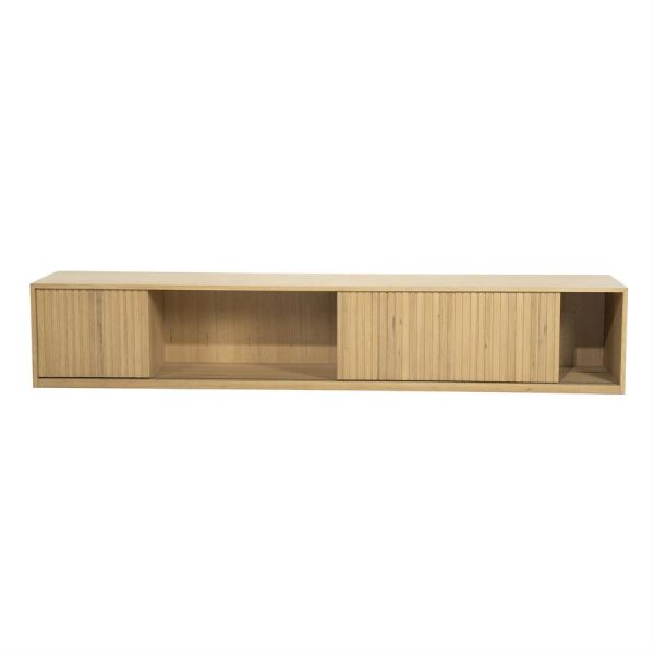 TV meubel Milo 240 cm - naturel Eleonora - Afbeelding 6