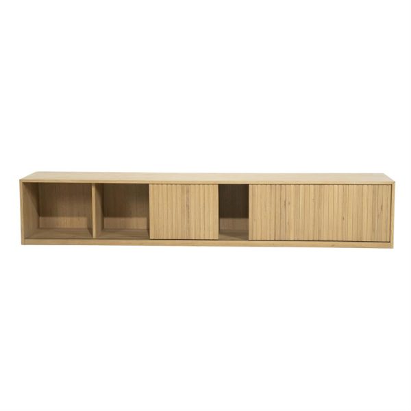TV meubel Milo 240 cm - naturel Eleonora - Afbeelding 7