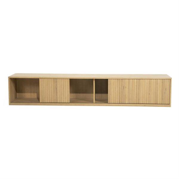 TV meubel Milo 240 cm - naturel Eleonora - Afbeelding 8