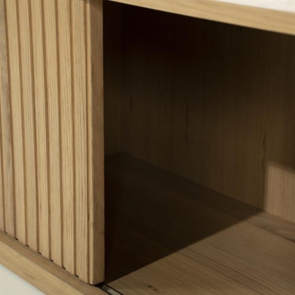 TV meubel Milo 240 cm - naturel Eleonora - Afbeelding 10
