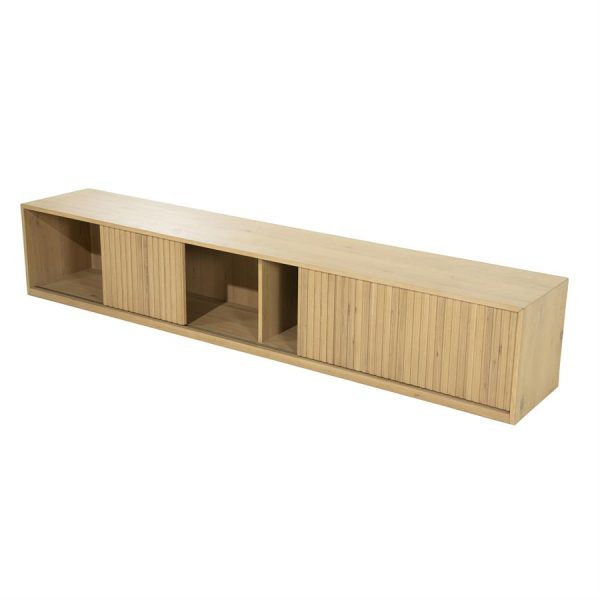 TV meubel Milo 240 cm - naturel Eleonora - Afbeelding 13