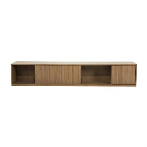 TV meubel Milo 240 cm - bruin Eleonora