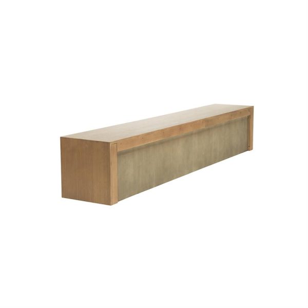 TV meubel Milo 240 cm - bruin Eleonora - Afbeelding 4