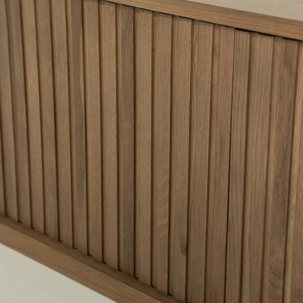 TV meubel Milo 240 cm - bruin Eleonora - Afbeelding 9