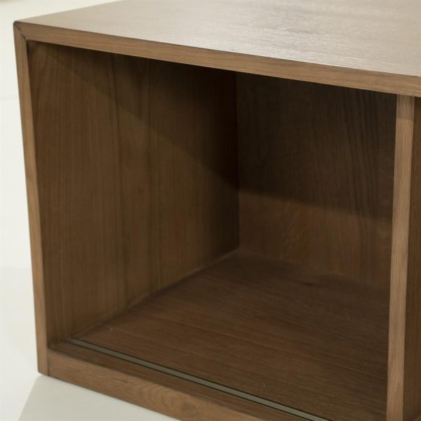 TV meubel Milo 240 cm - bruin Eleonora - Afbeelding 10