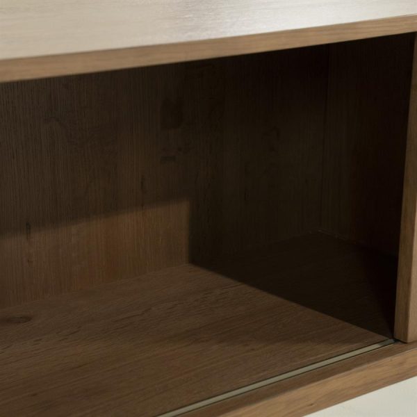 TV meubel Milo 240 cm - bruin Eleonora - Afbeelding 11
