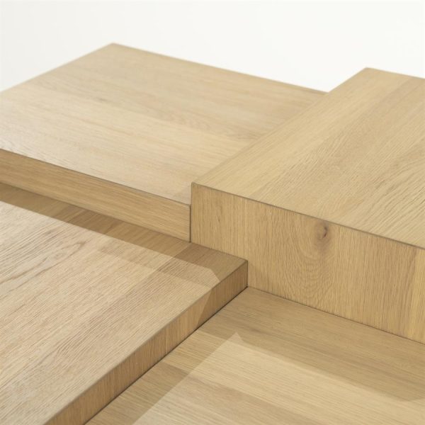 Salontafel Quinten vierkant - naturel Eleonora - Afbeelding 8