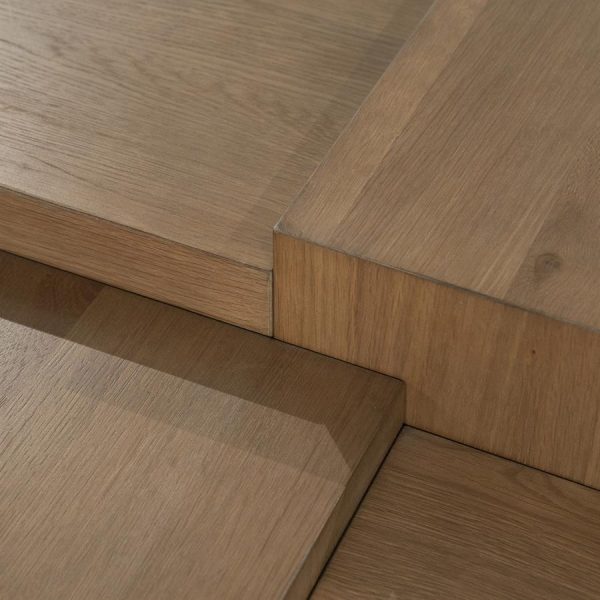 Salontafel Quinten vierkant - bruin Eleonora - Afbeelding 6